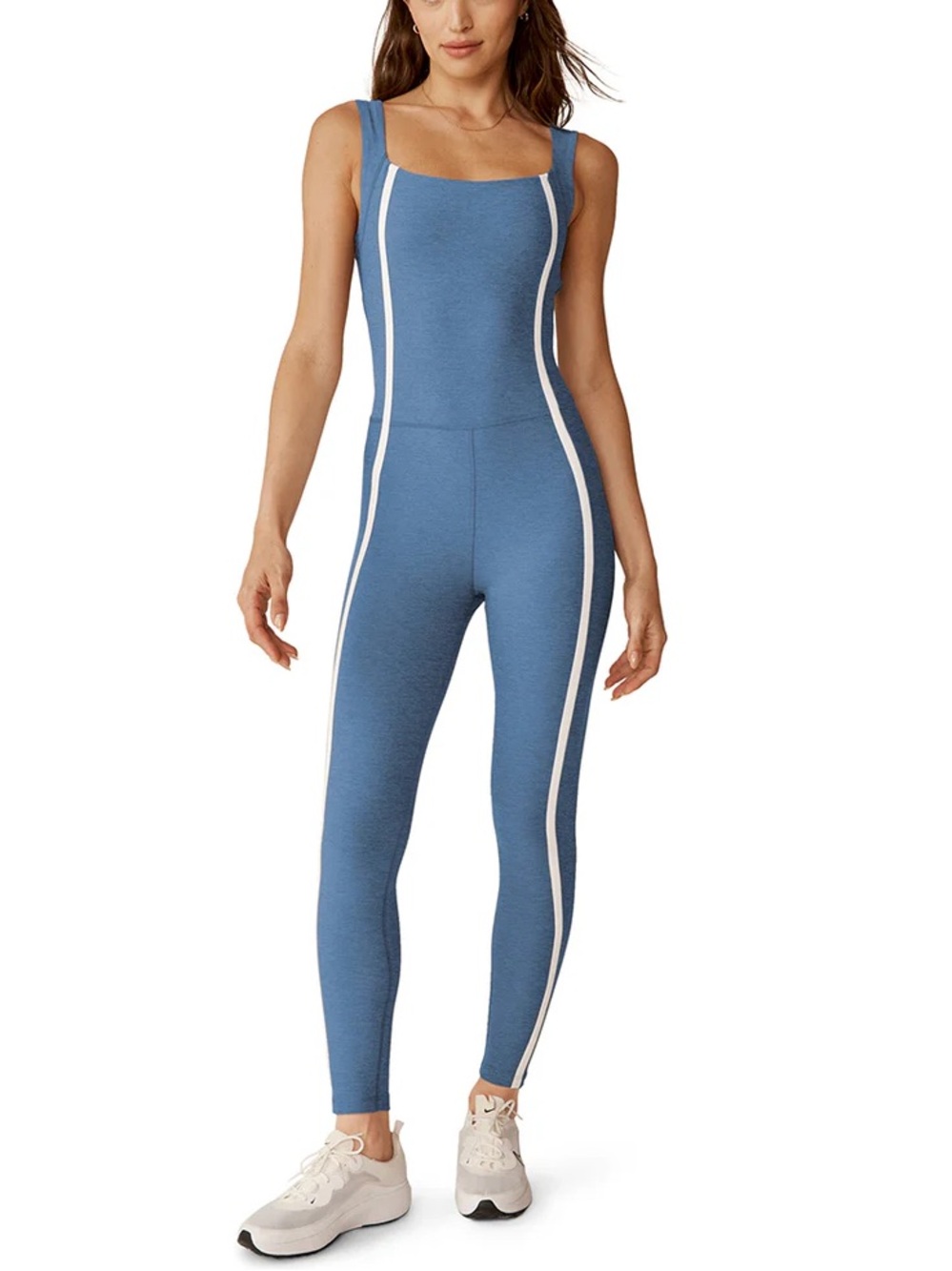Beyond Yoga blue spacedye Jumpsuit Small